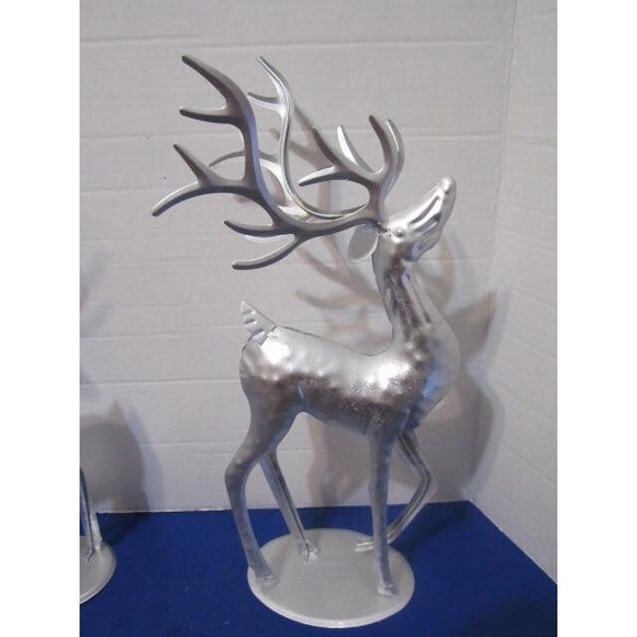 NEW Art Deco Style  Deers Bambi Moose Figurine Statue - Picture 3 of 5
